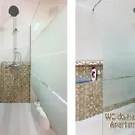 Os A Ramos Na Da Gale Estao Inserido Em Com Piscina, Fica Apenas A 350 Metros Da Da Gale - Com Ar Condicionado Tanto Nos Quartos Na Sala, Smart Tv Com Prime Video E Cozinha Completa Διαμέρισμα *