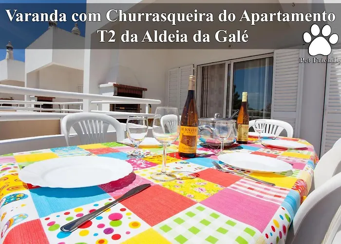 Apartamento Os A Ramos Na Da Galé Estão Inserido Em Com Piscina, Fica Apenas A 350 Metros Da Da Galé - Com Ar Condicionado Tanto Nos Quartos Na Sala, Smart Tv Com Prime Vídeo E Cozinha Completa