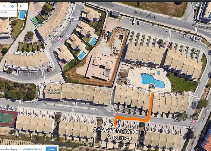 Apartamento Os A Ramos Na Da Galé Estão Inserido Em Com Piscina, Fica Apenas A 350 Metros Da Da Galé - Com Ar Condicionado Tanto Nos Quartos Na Sala, Smart Tv Com Prime Vídeo E Cozinha Completa
