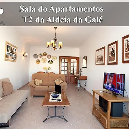 Os A Ramos Na Da Gale Estao Inserido Em Com Piscina, Fica Apenas A 350 Metros Da Da Gale - Com Ar Condicionado Tanto Nos Quartos Na Sala, Smart Tv Com Prime Video E Cozinha Completa Apartment Albufeira